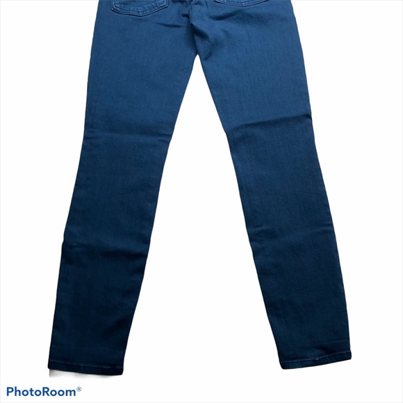 Vince Crop Skinny Ankle Glacier Blue Stretch Jeans - Picture 9 of 16